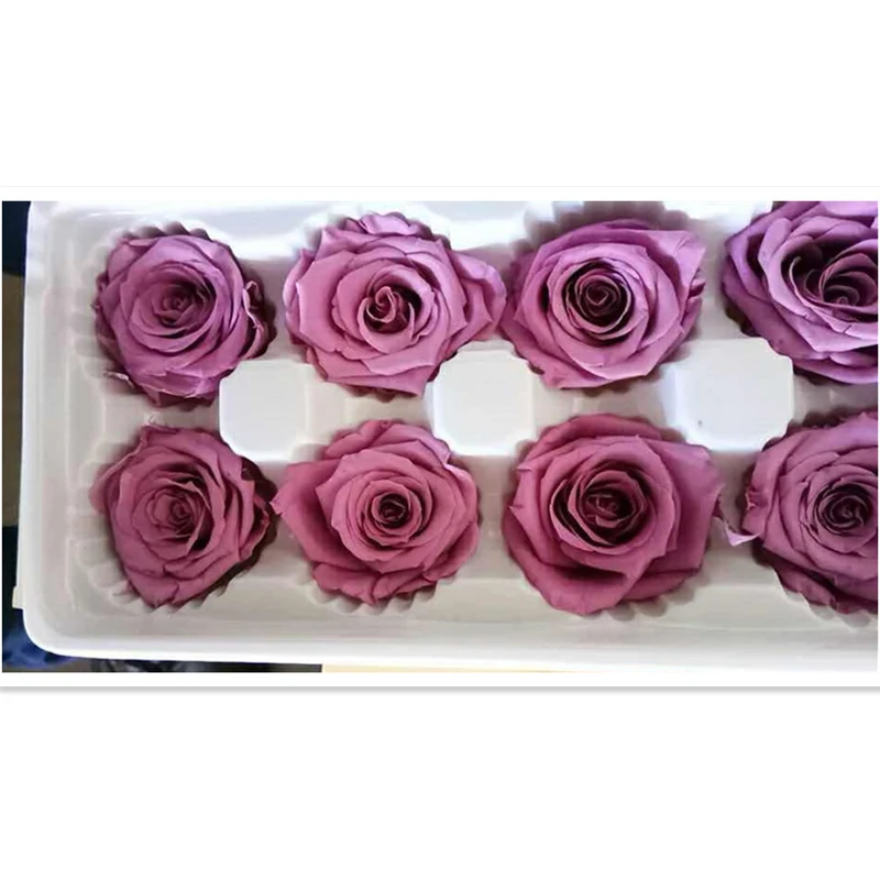 25 Lotus color Йо Чо Искусственные цветы Роза искусственное 4-5 см сохраненные вечные розы коробка год валентина подарки навсегда вечная роза - Цвет: 25 Lotus color