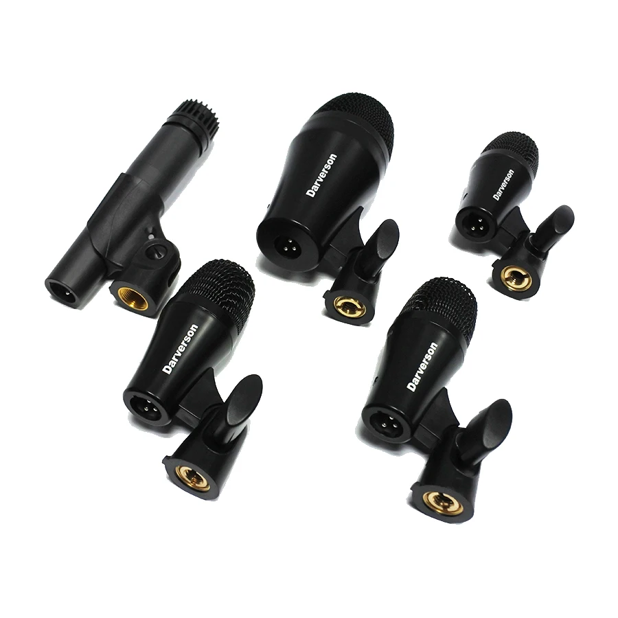 PGA52 PGA56 E902 E904 E906 SM 57 style kick snare Том саксофон труба 5 микрофонов набор инструментов