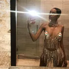 Для женщин сексуальное тело ювелирное изделие, очаровательный преувеличенный роскошный бюстгальтер со стразами цепи и живота, талии цепи, украшения для вечеринок, украшения для Для женщин