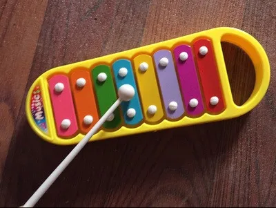 Hand Knock piano Eight key instrument baby child Puzzle game toy music rod stick | Игрушки и хобби