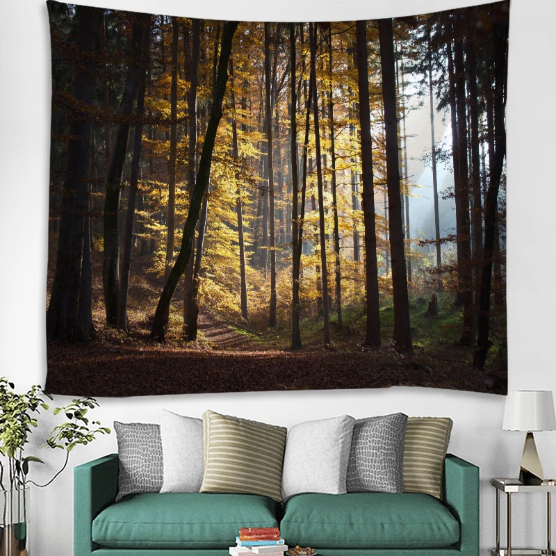 Гобелен Настенное подвесное покрывало пляжная башня домашняя скатерть