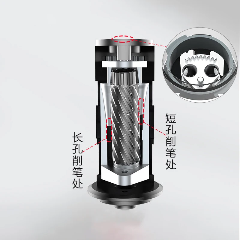Tenwin Usb зарядки электрическая точилка для карандашей Профессиональный эскиз автоматический карандаш Точилки для школы художественные принадлежности