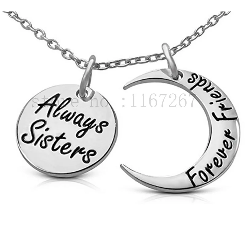 Коллекция 2017 года популярное ювелирное изделие с ручной штамповкой кулон из двух