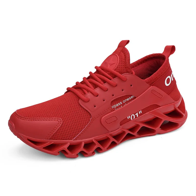 New Huracche Spring Red Trendy Shoes Male Student Large Blade Tank Bottom Runs 47 Flying Weave Travel | Обувь