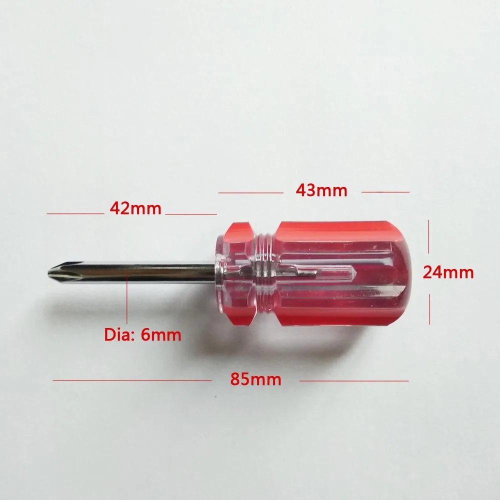 6 мм Отвертка Phillips мини отвертка с поперечной головкой ручной инструмент