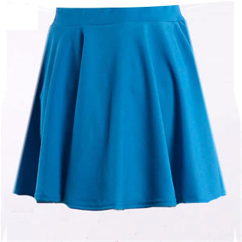 Повседневные Модные женские льняные юбки однотонные высокая талия половина