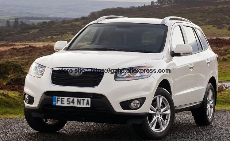 Для hyundai Santa Fe santafe 2007-2012 ультра яркий дневной светильник DRL CCFL ангельские глазки демон глаза комплект Теплый Белый Halo Кольцо