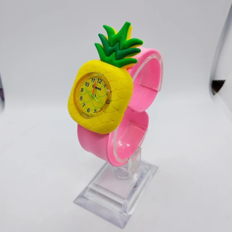 2018 футболка с ананасовым детские часы модная детская одежда для мальчиков и