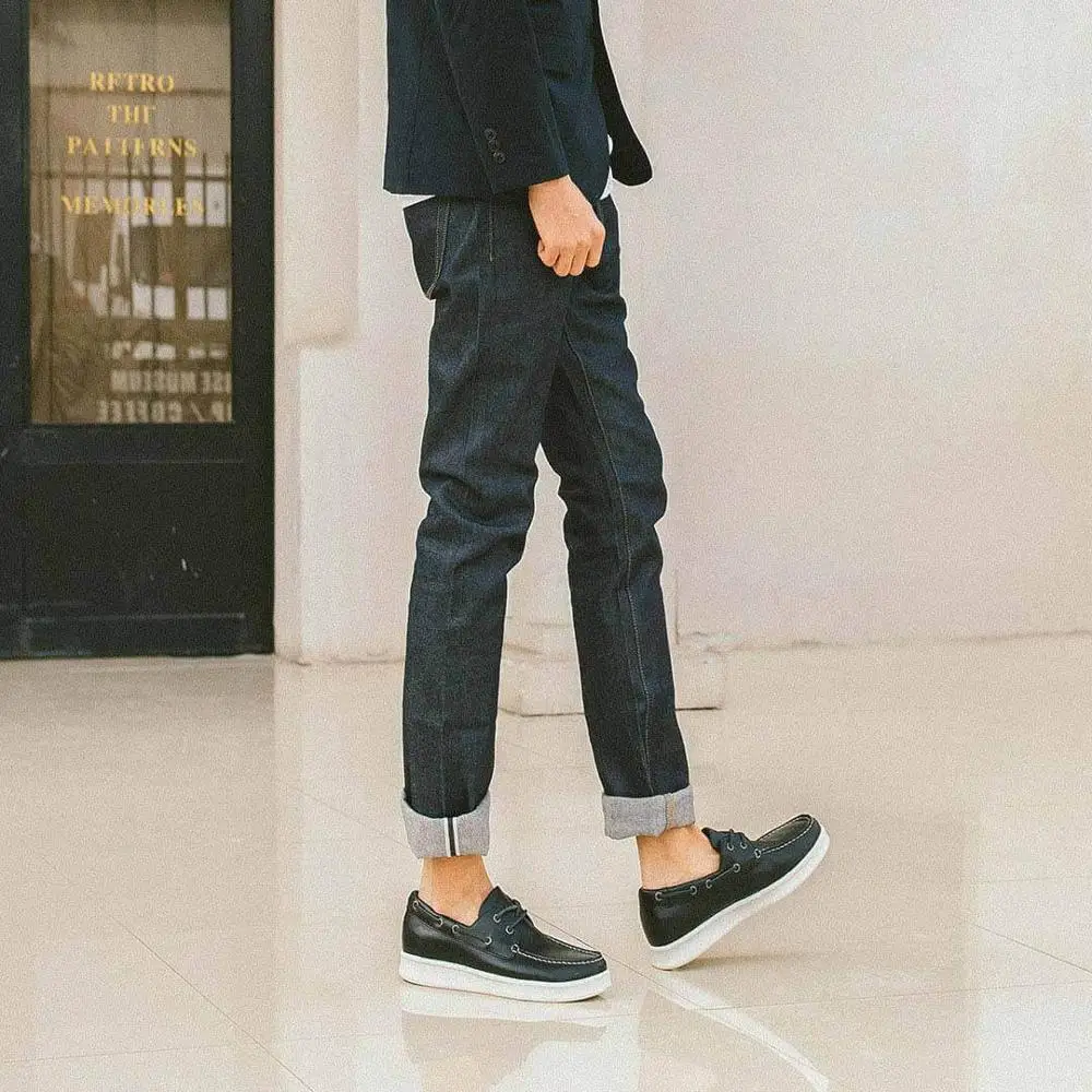 

Original youpin mijia youpin FREETIE leisure sailing shoes can be matched with Mi smart chip 2 men's leather upper