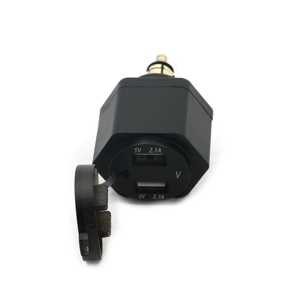 Водостойкий адаптер F 650 700 800 GS R 1200 RT 4.2A с двойным USB портом цифровой дисплей для BMW