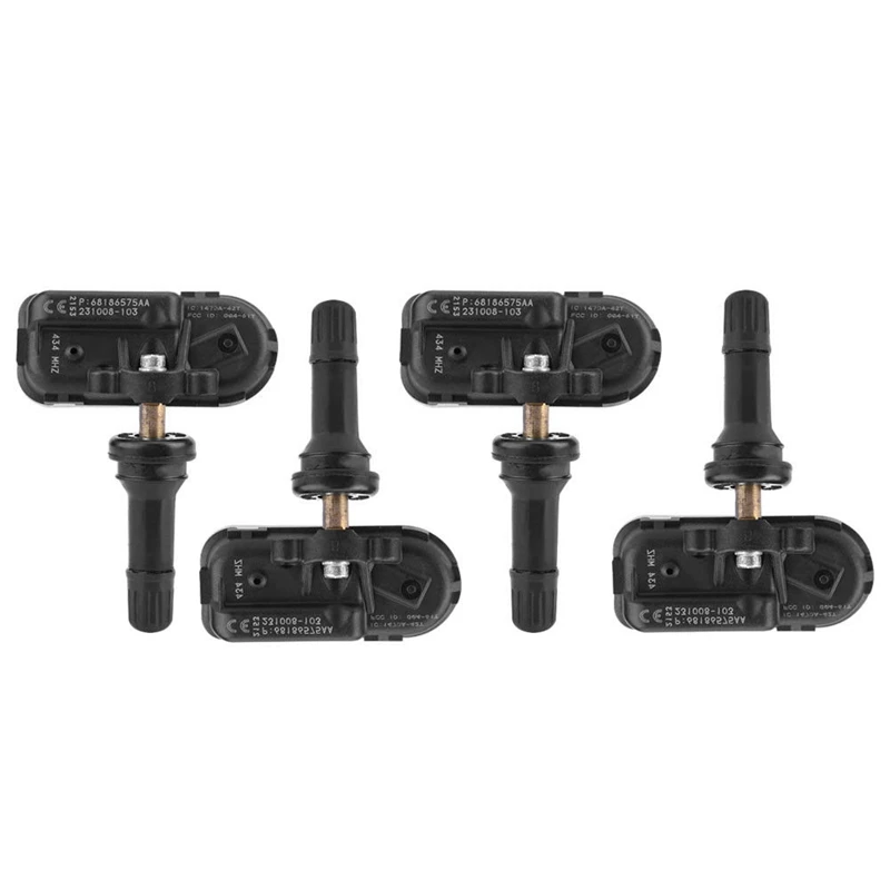 4 шт. Tpms датчик контроля давления в шинах для Jeep Dodge Ram 1500 2500 2014 2018 68157568Aa|Датчик