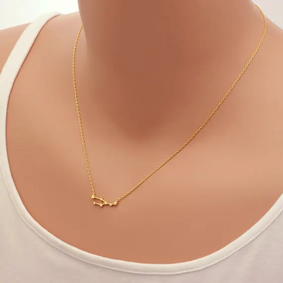 Ромашки 10 шт./лот Зодиака телец ожерелье Астрология Знак зодиака созвездие для