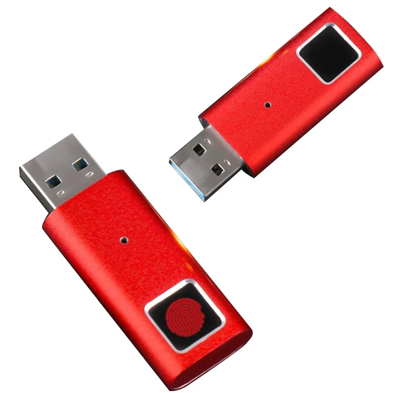 Зашифрованный отпечаток пальца Флешка 32 Гб 64 ГБ флеш накопитель USB 3 0 бизнес