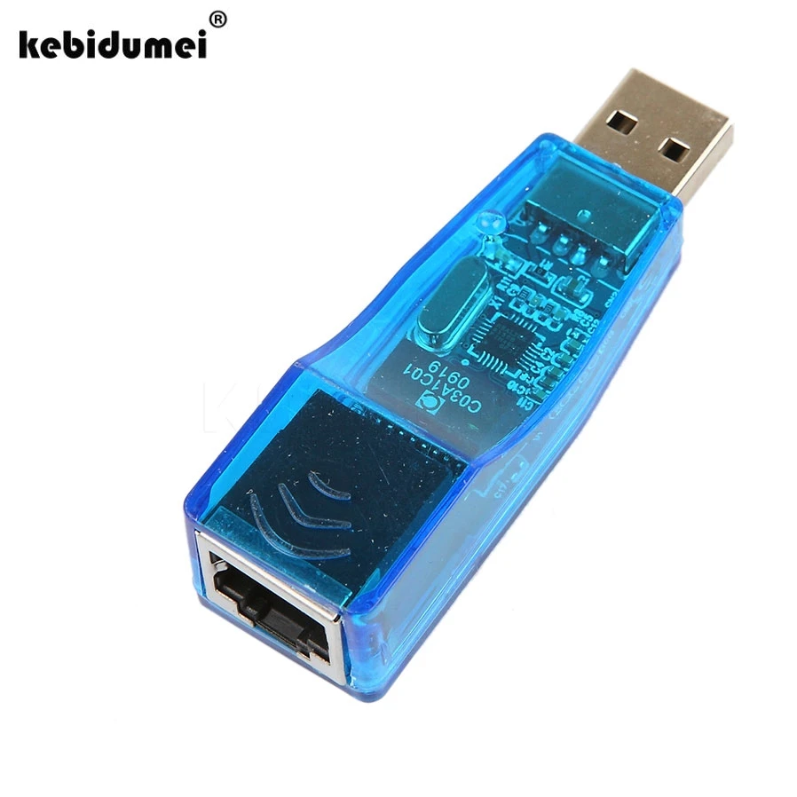 USB Ethernet RJ45 адаптер kebidumei сетевая Lan карта хит продаж внешняя 10/100 Мбит/с для