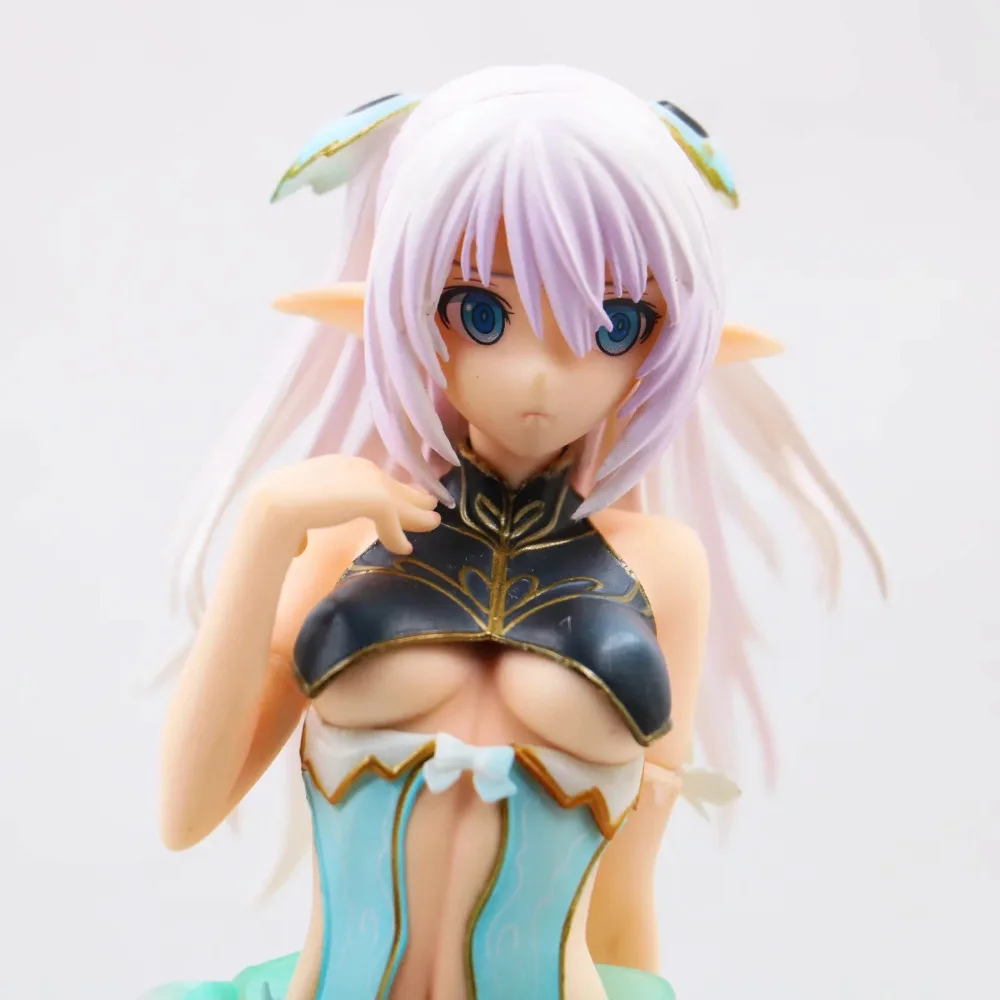 

NEW hot 23cm Shining Blade Shining Beach Heroines Alutina Wave Swimsuit action figure collection toys Christmas gift with box