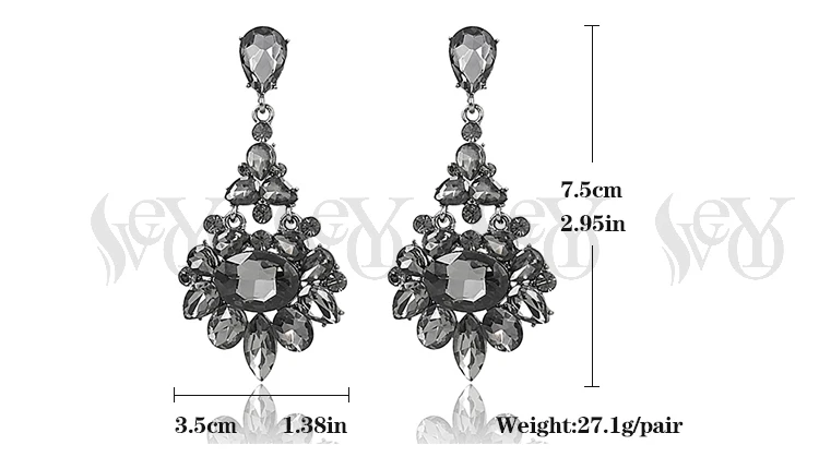 Женские серьги VEYO роскошные серьги-капельки из цинкового сплава без