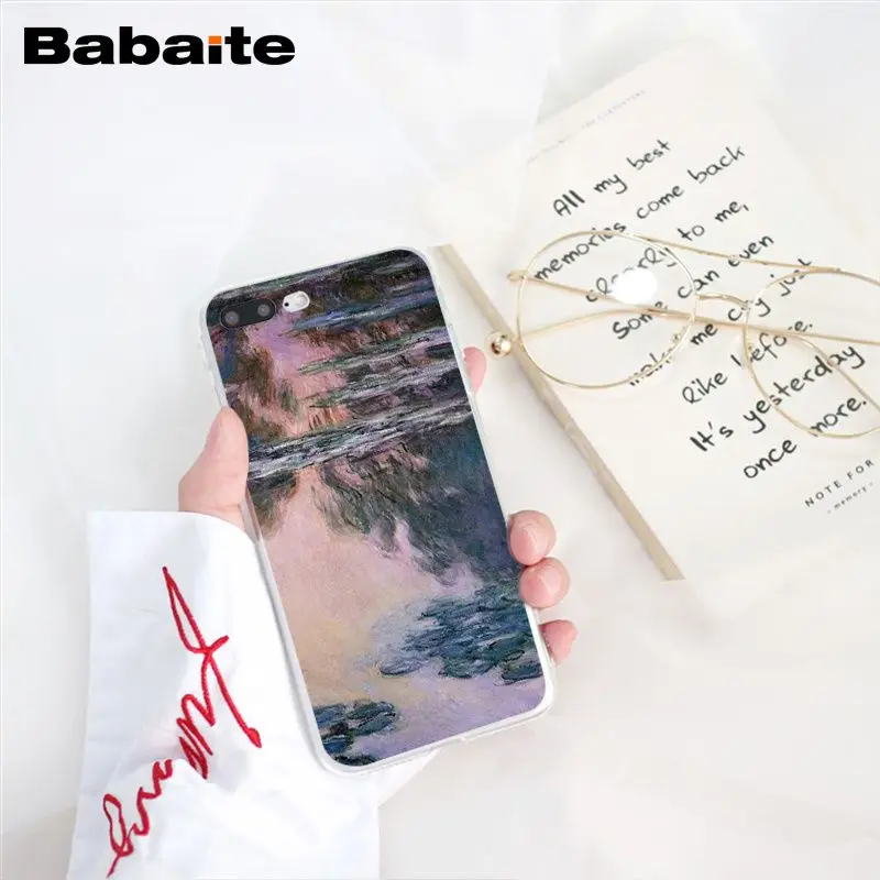 A15 Babaite Клода Мона картина маслом Подсолнух чехол для телефона для iphone 11 Pro 11Pro Max X XS MAX 6 6s 7 7plus 8 8Plus 5 5S SE XR - Цвет: A15