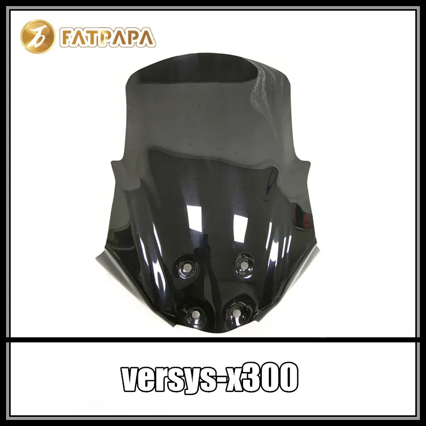 Versys x300 аксессуары для мотоциклов лобовое стекло черный и прозрачный Kawasaki