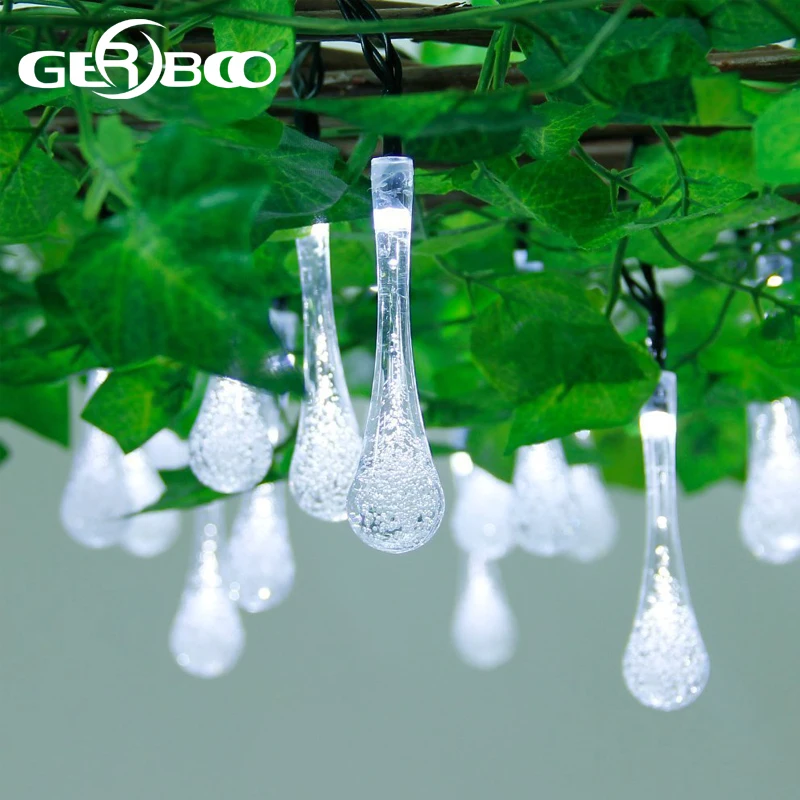 20 светодиодных струнных ламп на солнечных батареях светодиодная сказочная лампа
