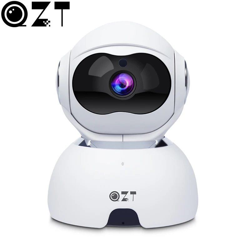 Купольная IP камера QZT с Wi Fi 1080P беспроводная инфракрасная ночного видения для