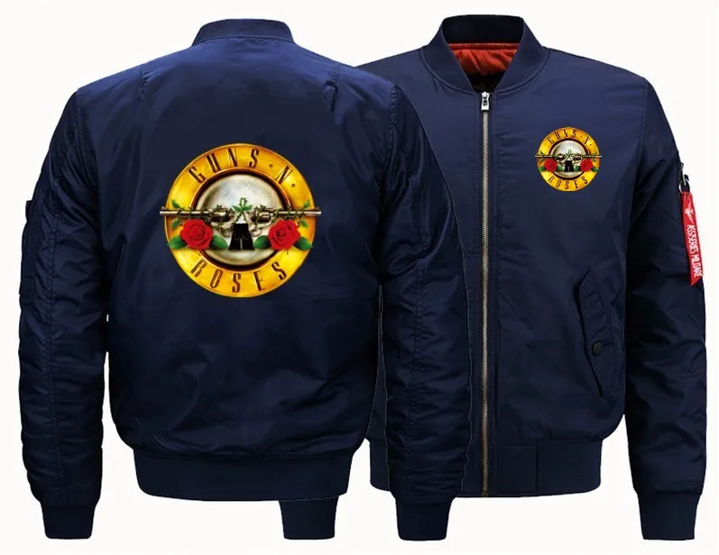 2019 осенне-зимняя куртка мужская GUNS N Roses Air Force One Flight Suit | Мужская одежда