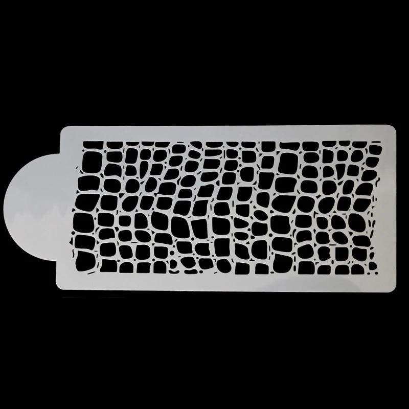 4 шт./компл. формочки для торта с леопардовым принтом зебры в диком стиле Аэрограф