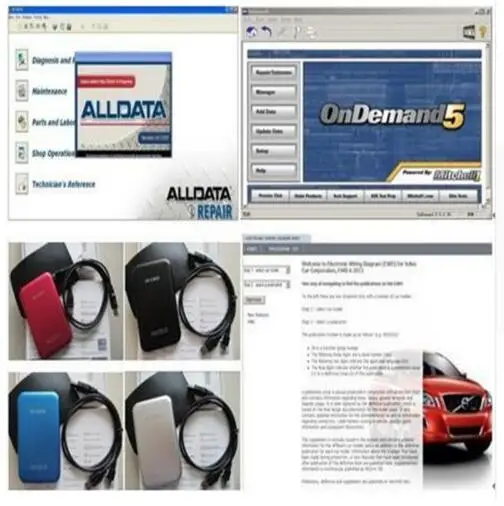 2018 автоматическое программное обеспечение для ремонта данных Alldata 10 53 ремонт