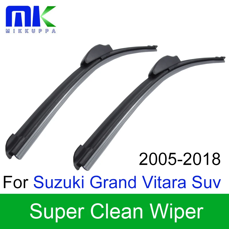 Передние и задние щетки стеклоочистителя Mikkuppa для Suzuki Grand Vitara Suv 2005 2018 лобовое