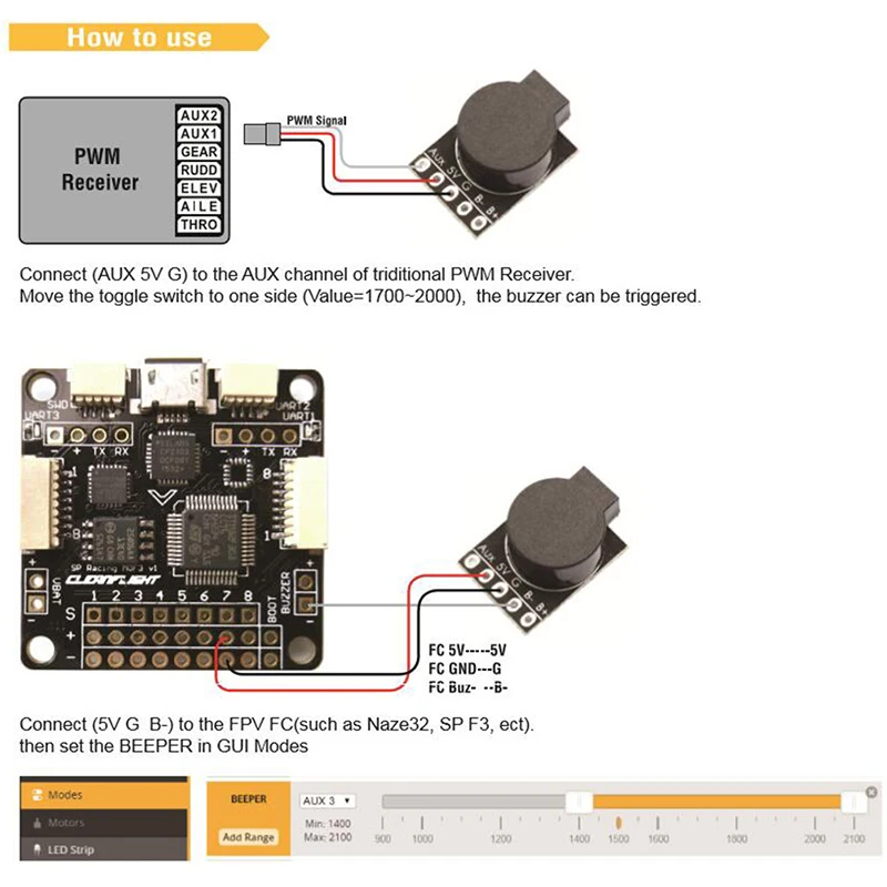 Полетный контроллер для FPV FC 5 В Φ встроенный MCU мультикоптера квадрокоптера