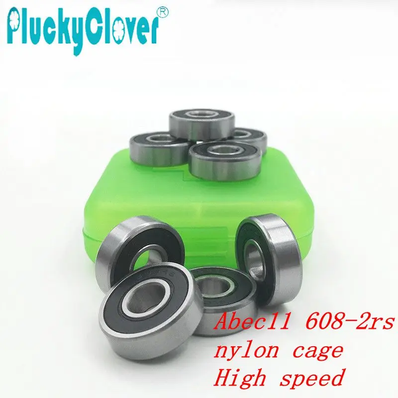 Abec11 608 2rs высокоскоростные коньки подшипник роликовые скутер колеса миниатюрный
