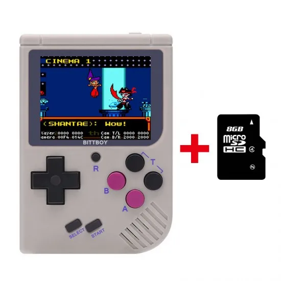 Игровая консоль для видеоигр Новинка BittBoy V3 Ретро игры портативные игровая ход