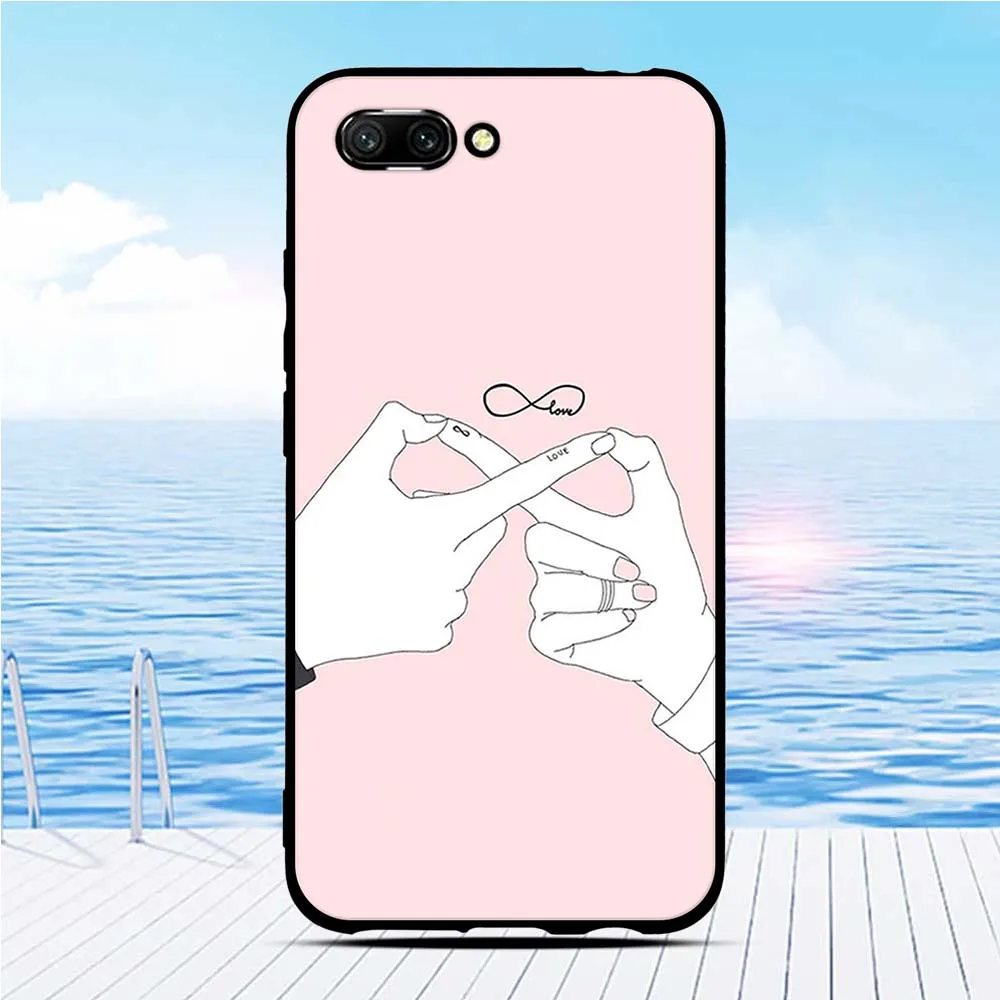 Cover For Huawei Honor 10 Case TPU Phone Fundas Coque Silicone Fashion 3D Print Honor10 Bumper 5.84 inch |