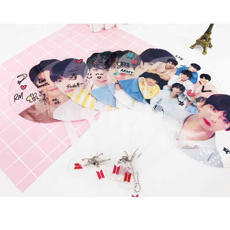 Новый Kpop Bangtan Boys BTS LOVE YOURSELF ответ официальный же полупрозрачные прозрачные