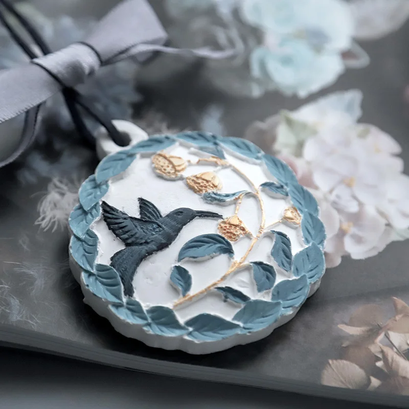 Восковый лист птицы силиконовая форма сделай сам ароматический гипс резиновые