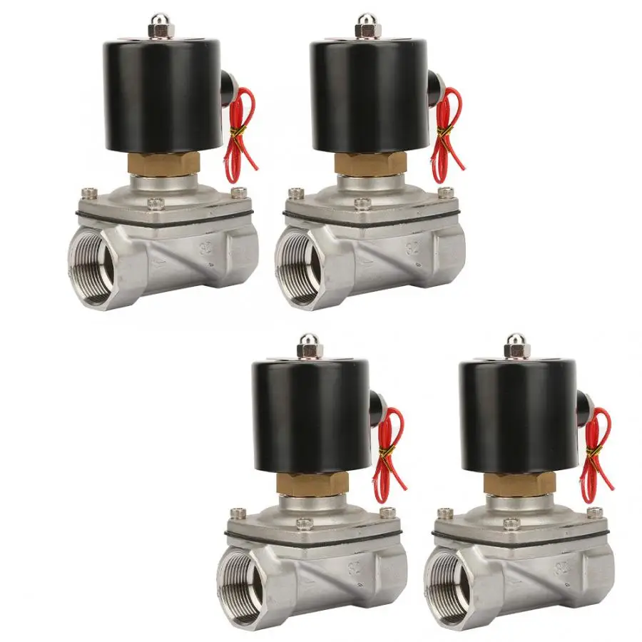 2S350-35 G1-1/4 &quotНормально открытый Электрический Соленоидный клапан из нержавеющей