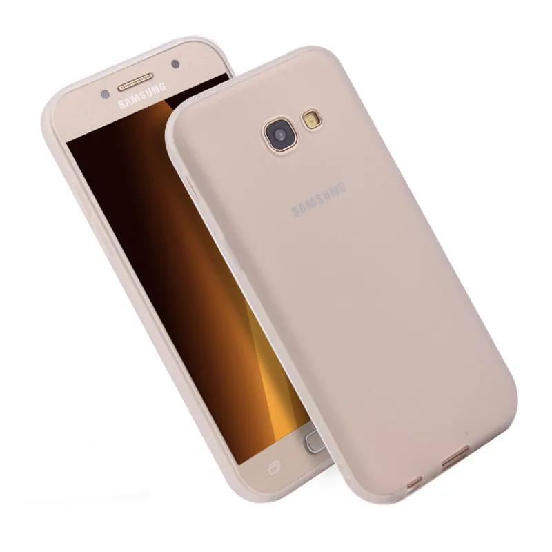 THREE-DIAO ультра тонкий Матовая силиконовая крышка чехол для samsung Galaxy A5 A3 A7 A310 A320 A510 A520 A710 A720 мягкий чехол