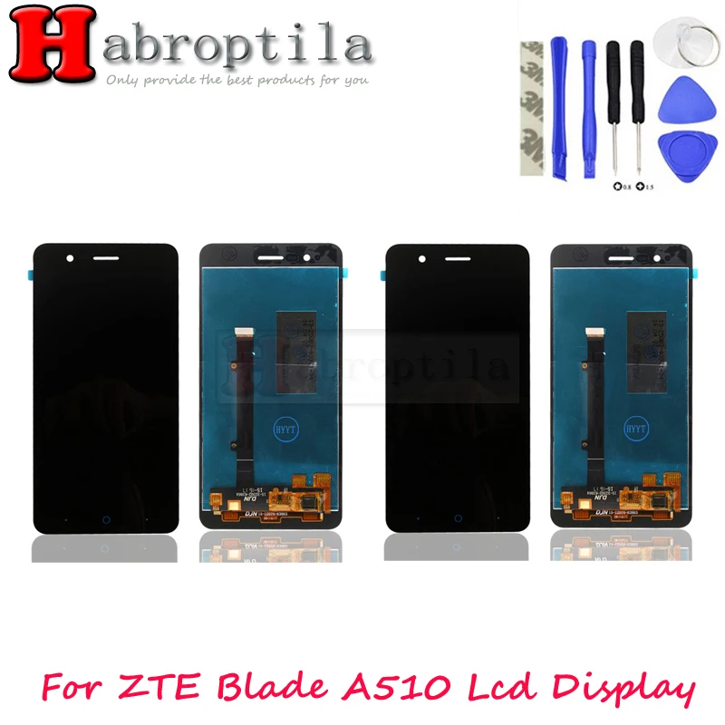 С 3 м клейкие ленты + инструменты для zte лезвие A510 ЖК-дисплей Дисплей Сенсорный