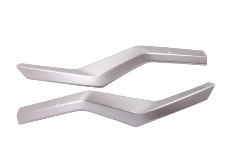 2 шт. хромированные защитные накладки на передний бампер автомобиля для Mitsubishi