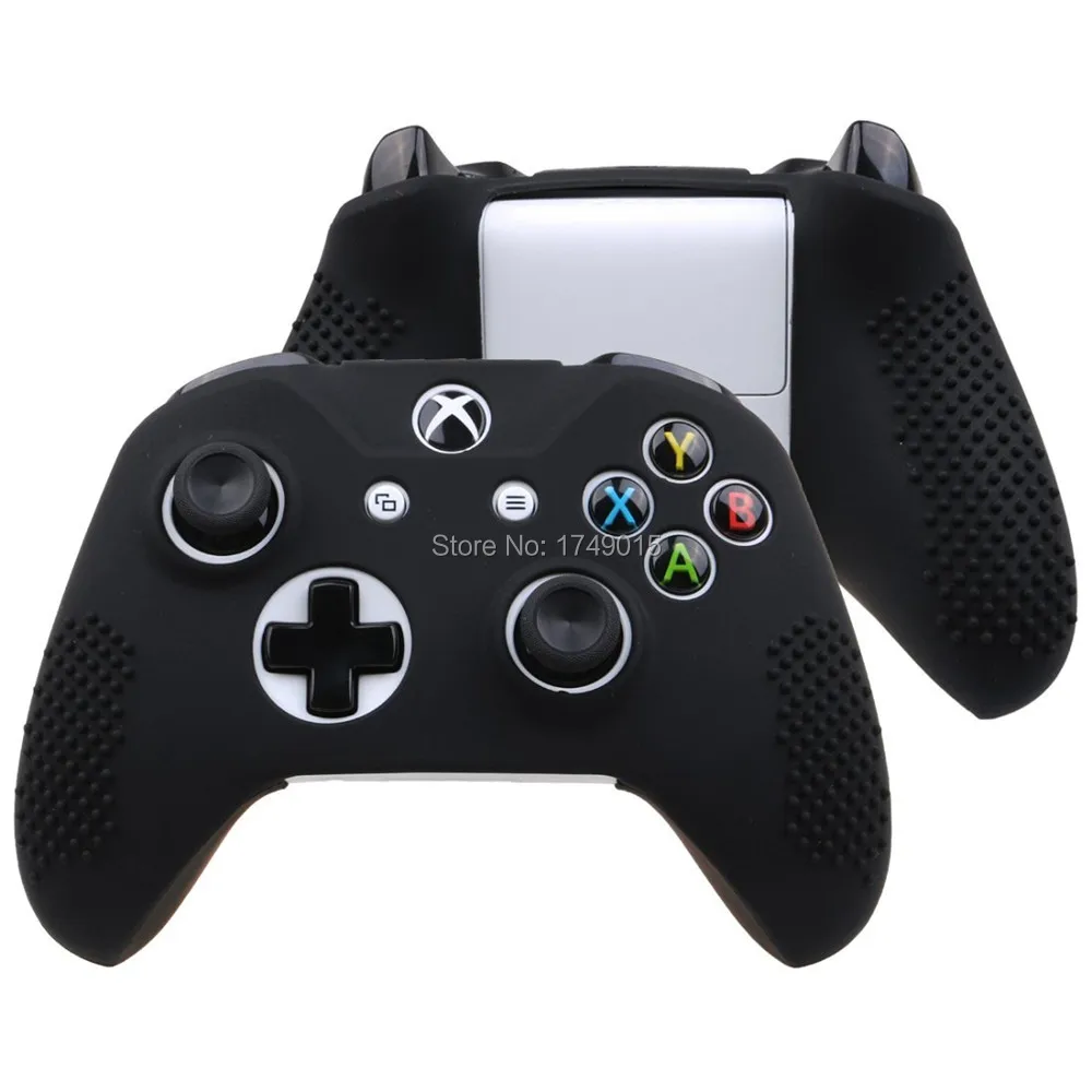IVYUEEN Шипованный Противоскользящий силиконовый резиновый чехол для XBox One X S тонкий контроллер с 2 джойстиками