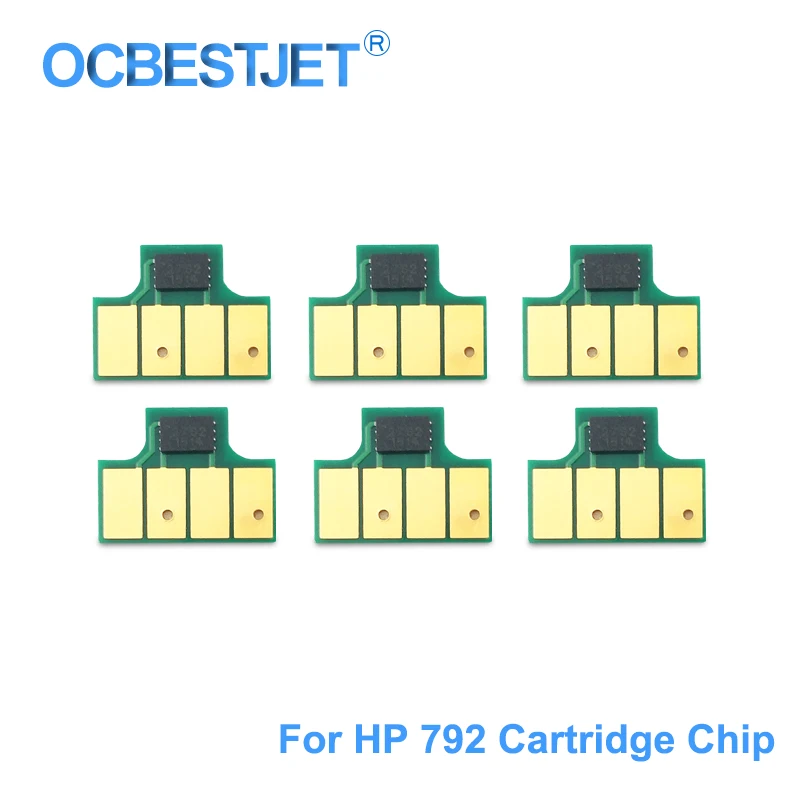 Чип чернильного картриджа для HP 792 новый обновленный чип принтера Designjet L26100 L26500