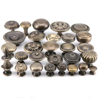 1x antique bronze zinc alloy furniture knob cabinet pulls drawer handle knob