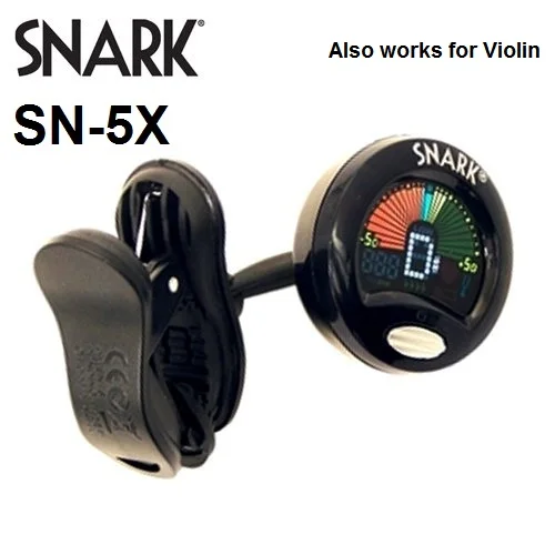 SN 5X Зажим для настройки Snark для всех инструментов хроматический тюнер для гитары Скрипка-укулеле Виолончель пианино - Цвет: SN 5X