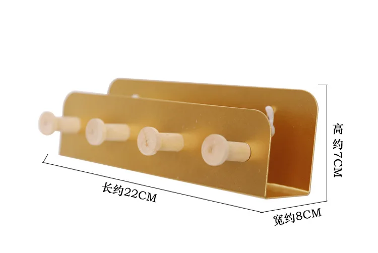 Настенные крючки железная стена ключ журнал держатель коробка для хранения