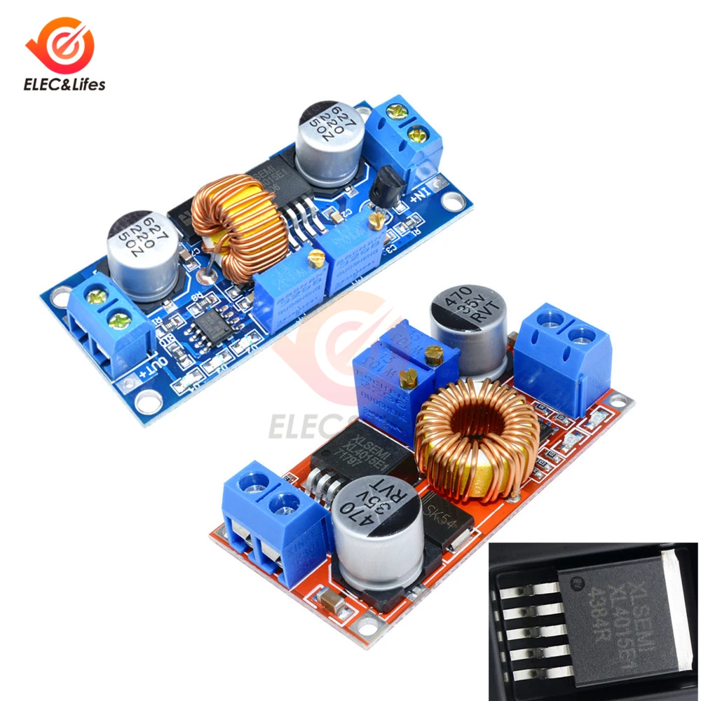 

XL4015 5A DC-DC CC CV Lithium Battery Step down Charging Board Led Power Buck Converter Voltage Regulator Lipo Charger Module