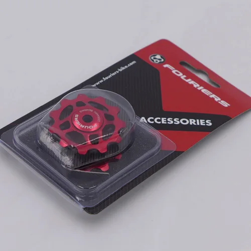 Red FOURIERS AC-DX001 шкив колеса 8 9 10 11-speed керамический подшипник 11Т - Цвет: Red