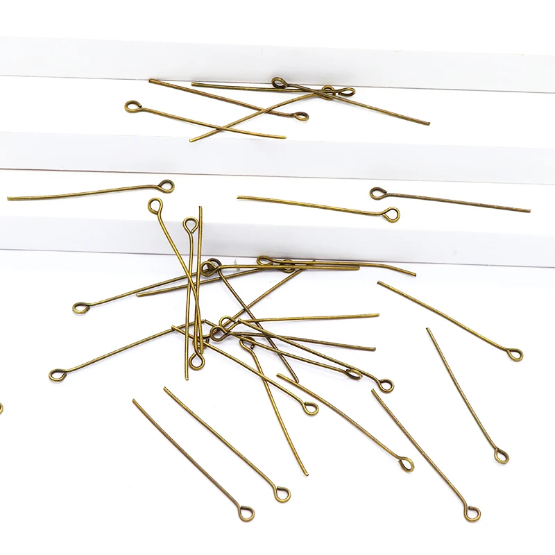 Булавка для глазной головки под античную бронзу модная Дешевая Фурнитура сделай