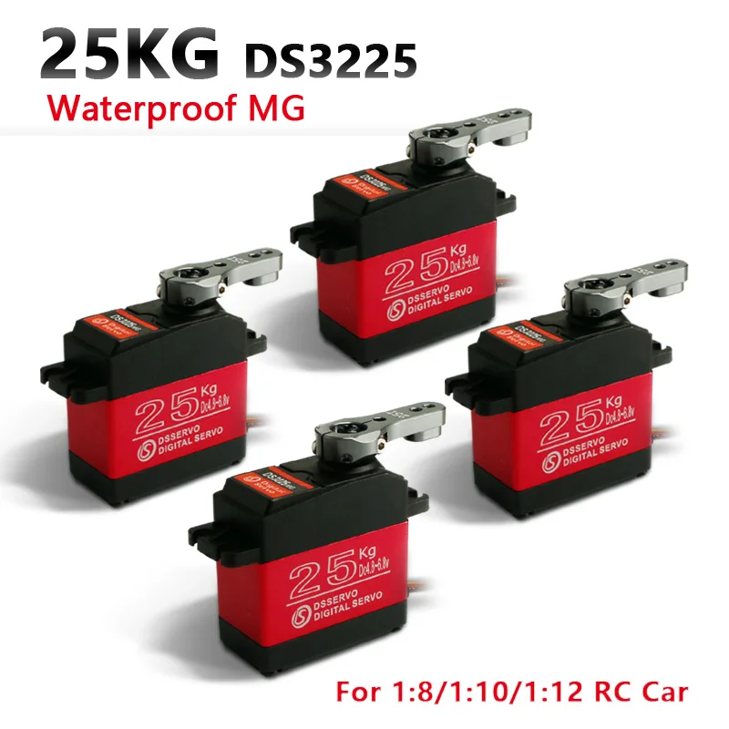 4XDS3225 обновление servo 25 кг металлический шестерни цифровой сервопривод baja