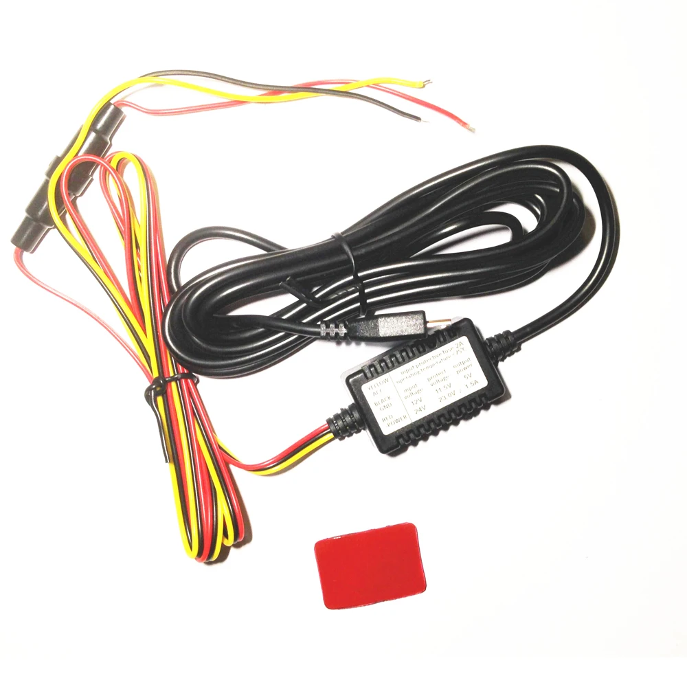 Micro USB High End жесткий провод комплект 5 v 1.5amp для Dash Cam мини 0803/0805/0806/0826/0903/0906/0906 s Nano Q Phone