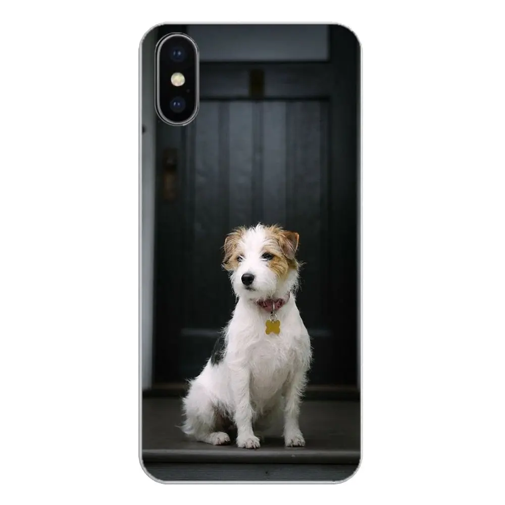 Silicone Phone Cover Bag For Huawei Honor 8 8C 8X 9 10 7A 7C Mate 20 Lite Pro P Smart Plus Jack Russell Terrier Dog Pup Puppy |