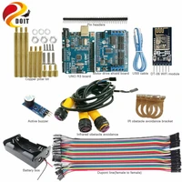 doit 1 set wifi development kit for arduino tracked tank robot chassis with uno boardir obstacle avoidancemotor drive board
